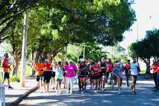 Corrida em grupo